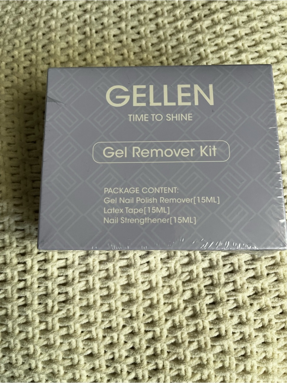 GELLEN Gel Remover Kit Gel Polish Remover Latex Tape Nail Strengthener